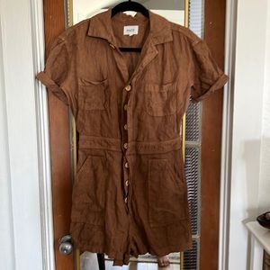 Mate the Label linen romper